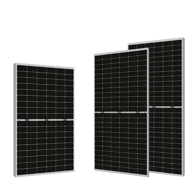 Podwójne szklane panele słoneczne marki Tier 1 o mocy 570 watów z monokrystalicznymi fotowoltaicznymi panelami słonecznymi (3)